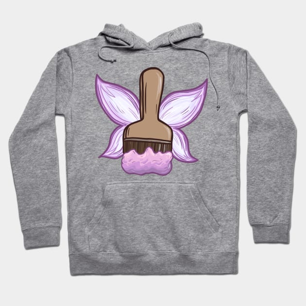 Neopets Faerie Paint Brush Hoodie by Jewelia